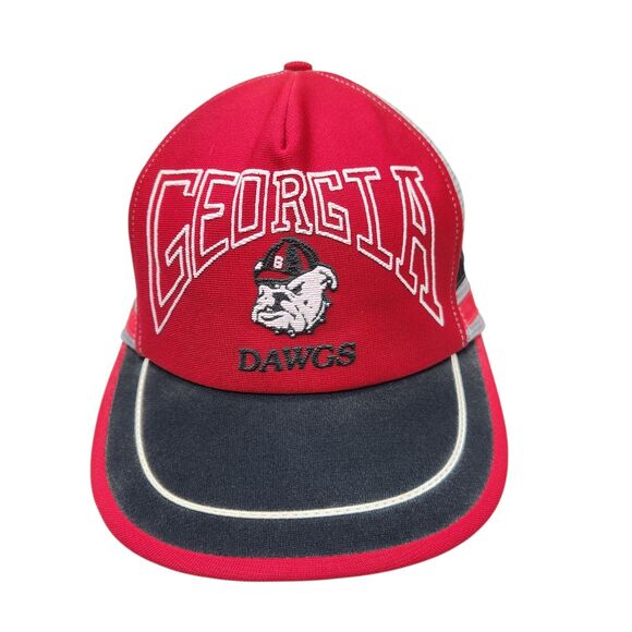 Ice Inc. 1984 Vintage Georgia Bulldogs Mesh Back Trucker Snapback Hat OS